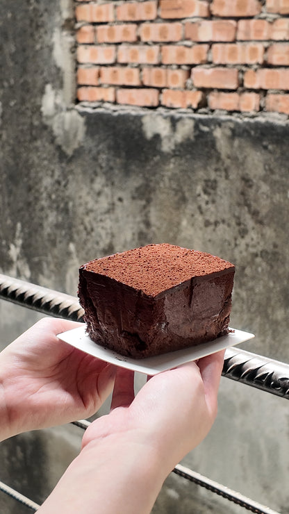 Triple Chocolate Basque Cheesecake