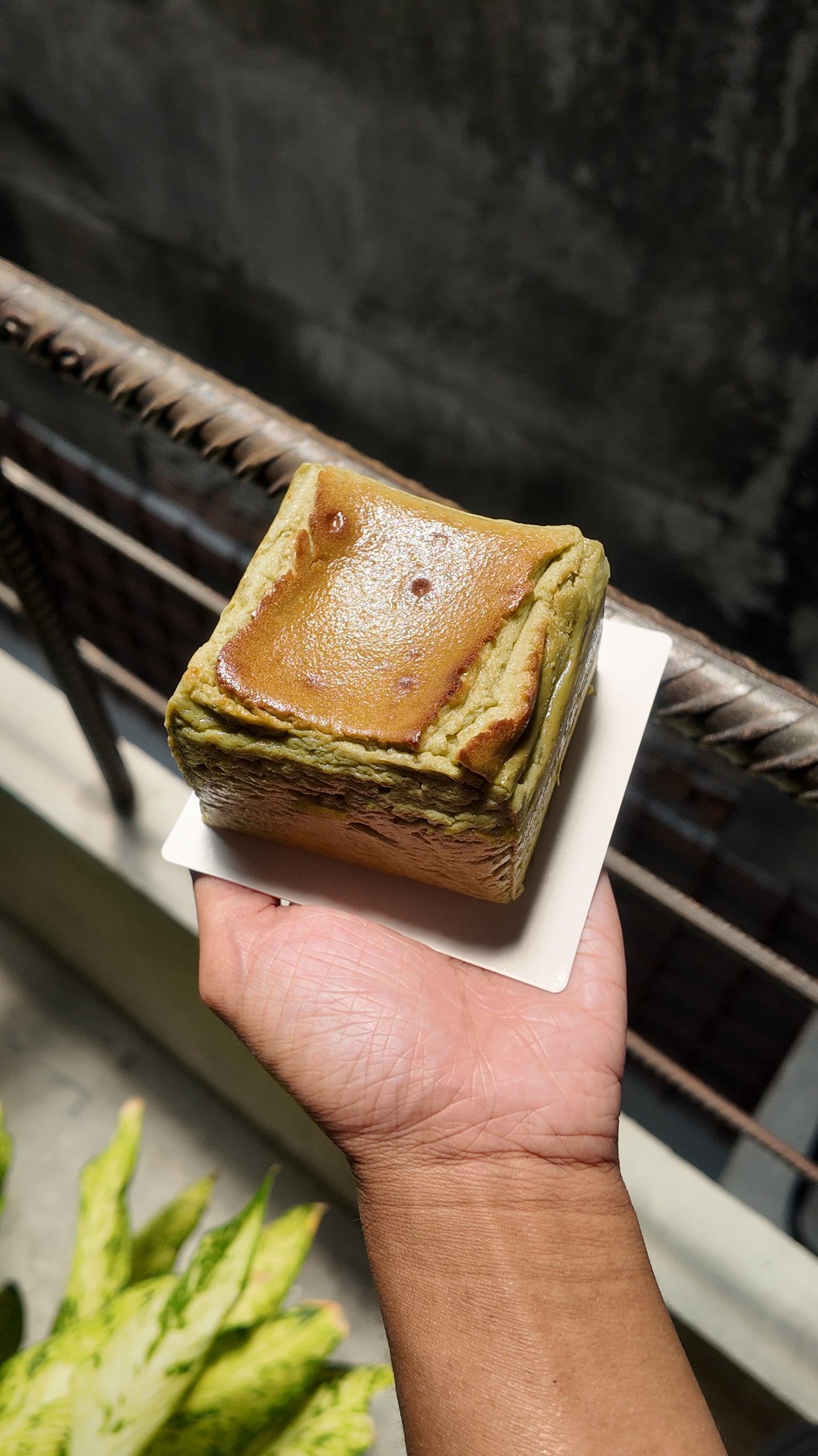 Long Jing Basque Cheesecake