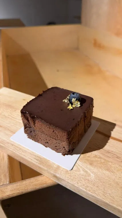 Triple Chocolate Basque Cheesecake